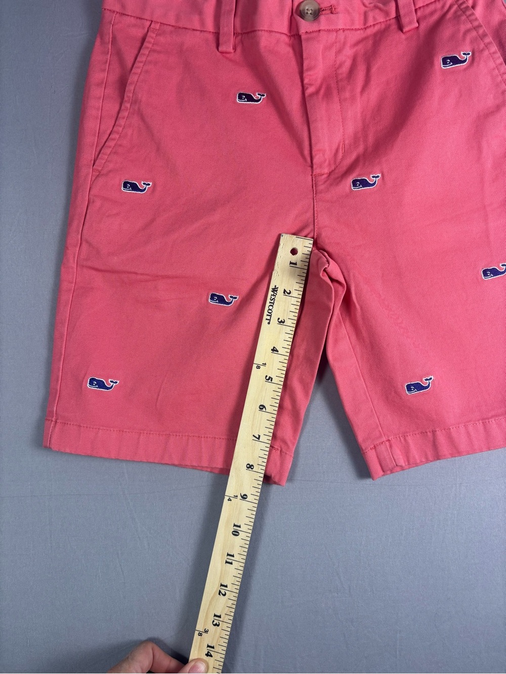 Boys Vineyard Vines Logo Shorts Size 12 NWOT - Picture 3 of 8